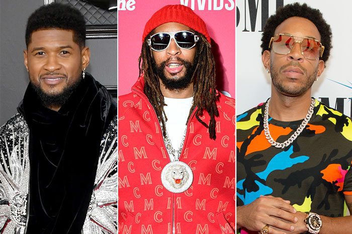 Usher, Lil Jon, and Ludacris