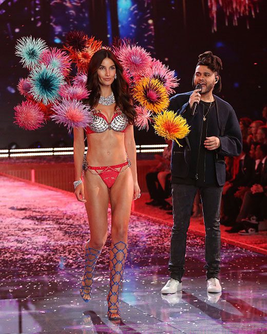 Lily Aldridge and The Weeknd