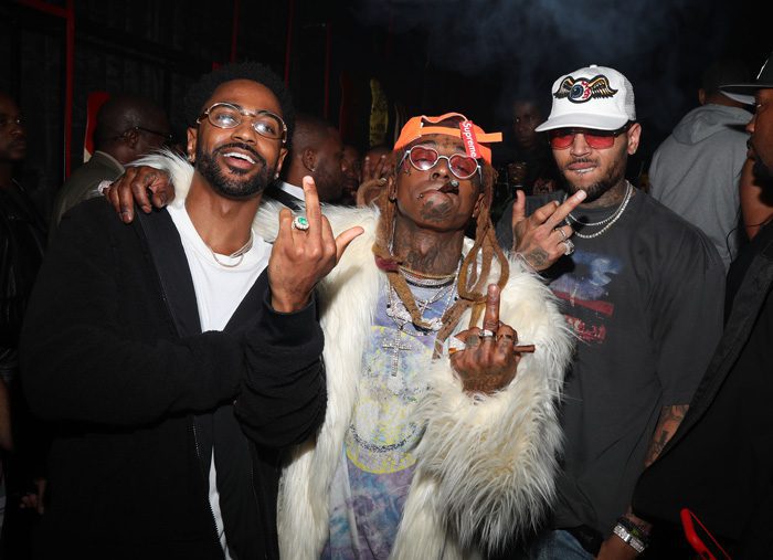Big Sean, Lil Wayne, and Chris Brown
