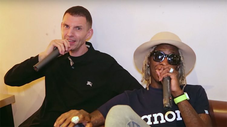 Tim Westwood and Young Thug