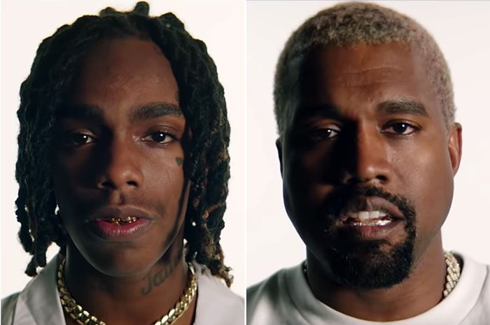 YNW Melly and Kanye West