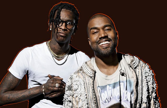 Young Thug and Kanye West