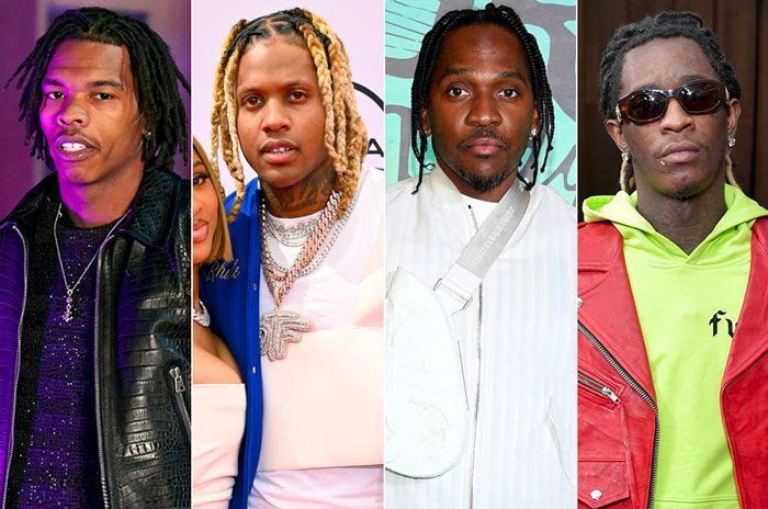 Lil Baby, Lil Durk, Pusha T, and Young Thug
