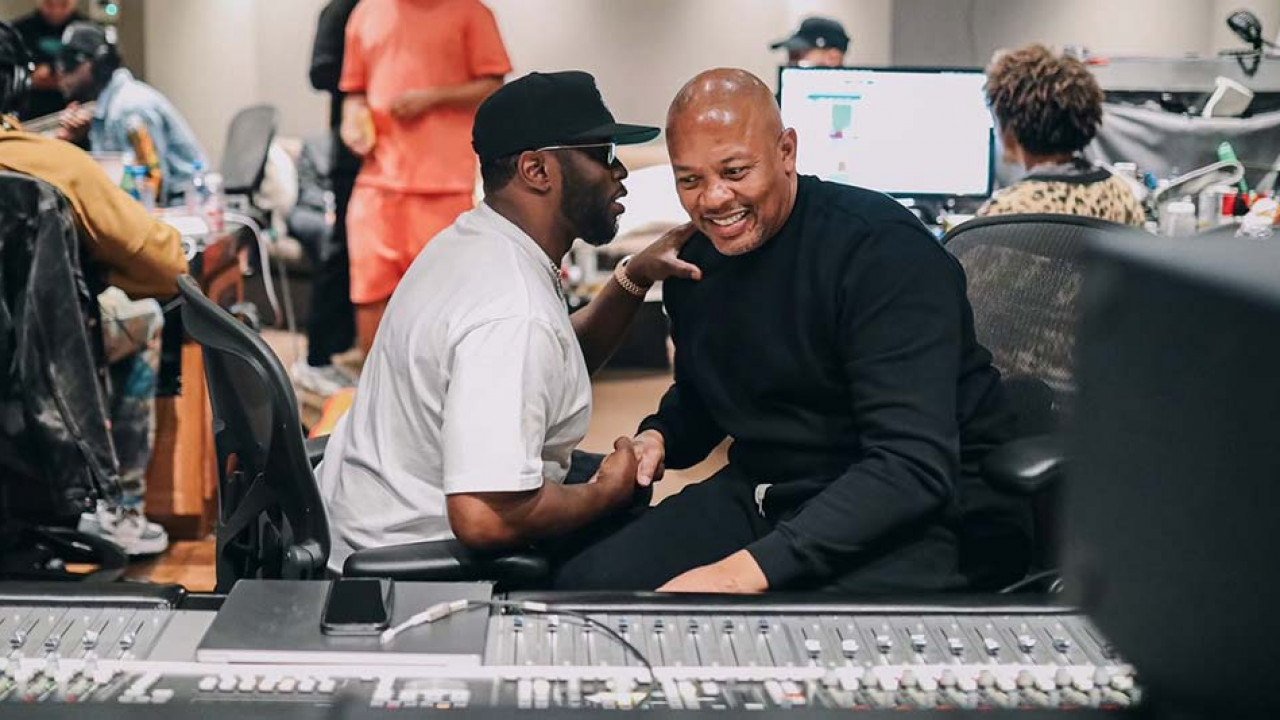 Diddy and Dr. Dre Hit the Studio for the First Time - Rap-Up