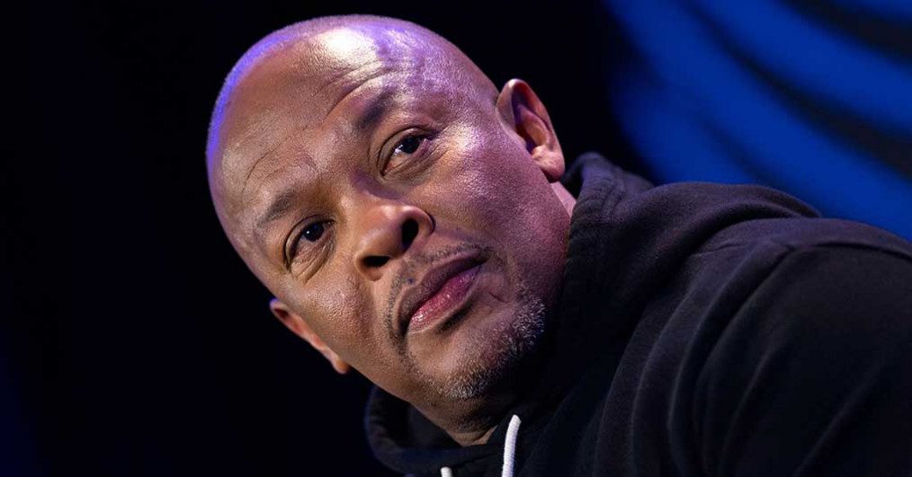 Dr. Dre attends the Pepsi Super Bowl LVI Halftime Show Press Conference