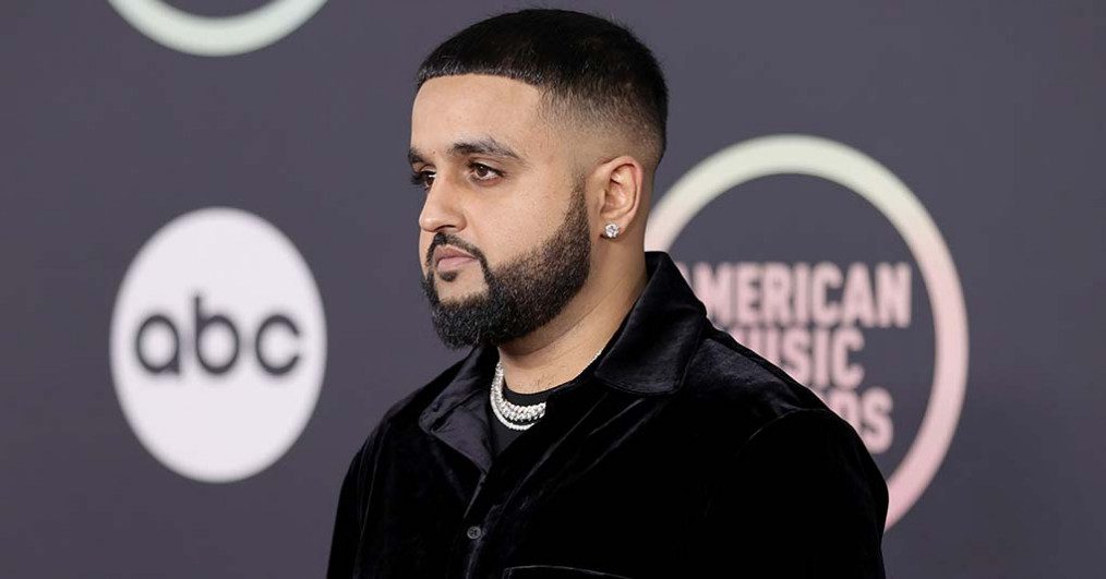 Nav attends the 2021 American Music Awards at Microsoft Theater