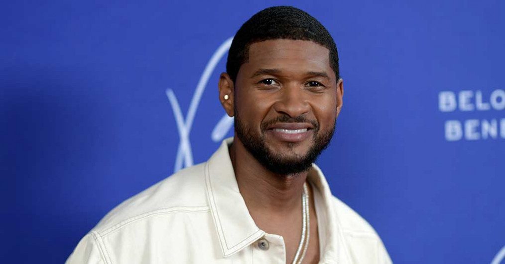 Usher attends the 2022 Beloved Benefit at Mercedes-Benz Stadium