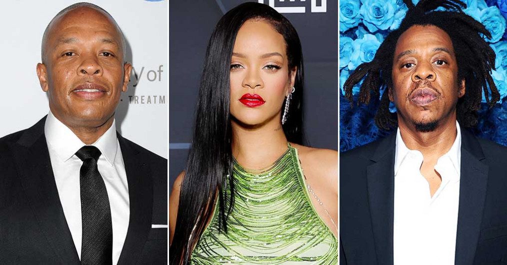 Dr. Dre, Rihanna, and JAY-Z