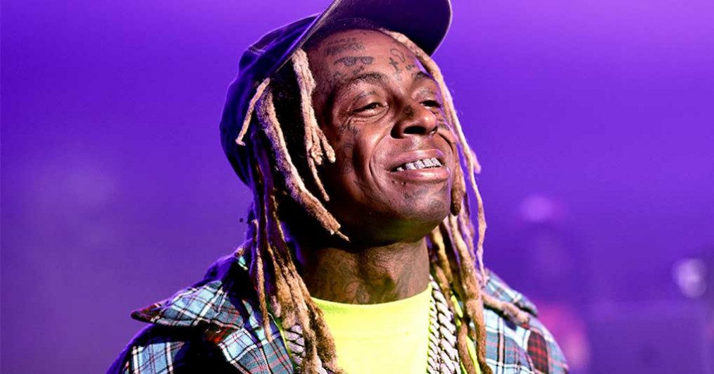 Lil Wayne performs onstage at the NBA 2K23 Launch Event at Rolling Greens