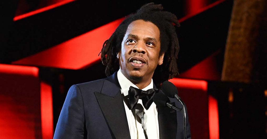 JAY-Z speaks onstage during the 36th Annual Rock & Roll Hall Of Fame Induction Ceremony