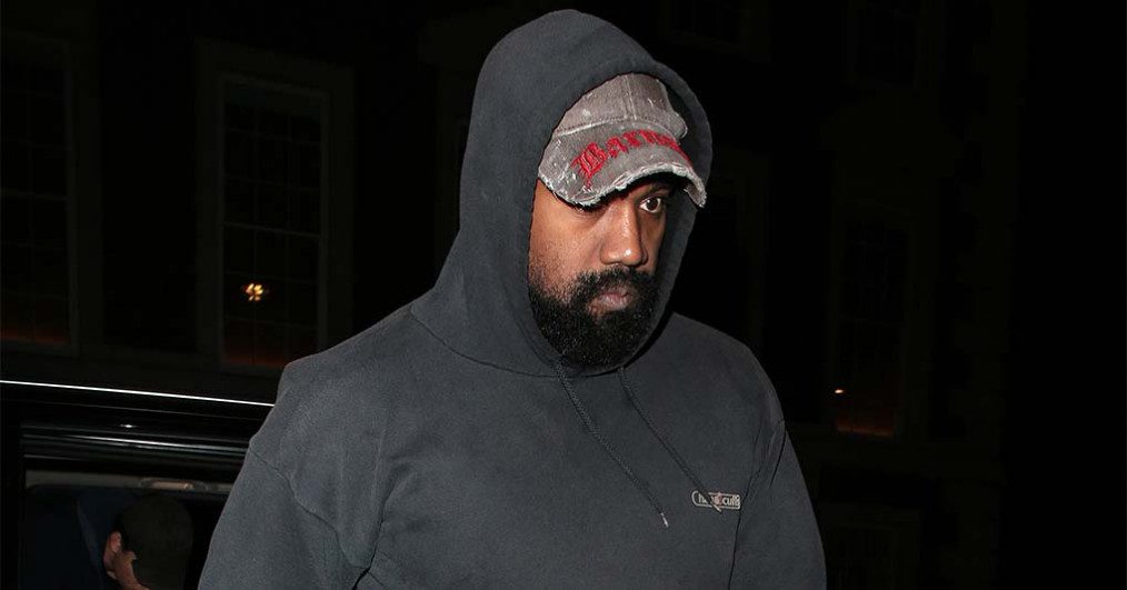 Kanye West seen attending the Burberry Spring/Summer 2023 aftershow party at The Restaurant