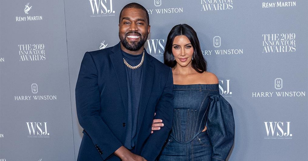 Kanye West and Kim Kardashian attend the WSJ Mag 2019 Innovator Awards