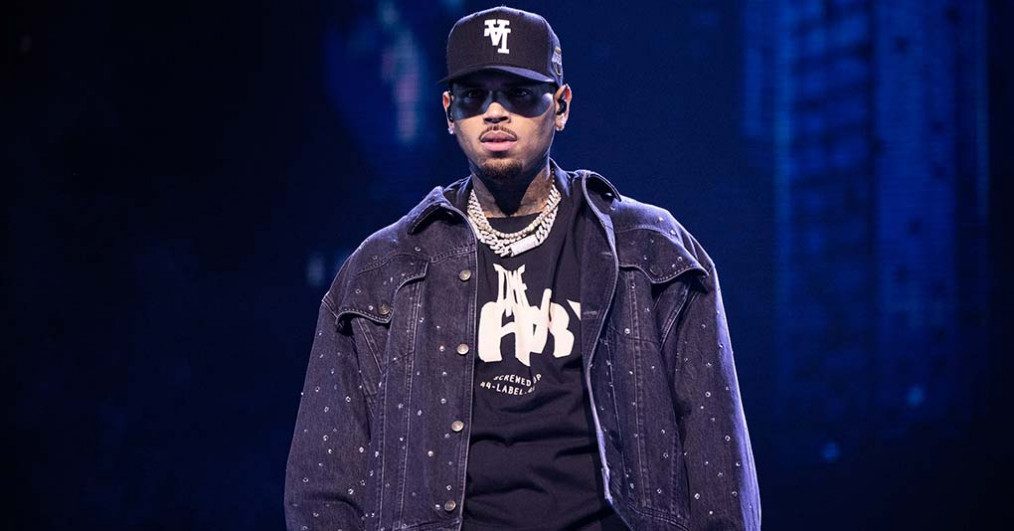 Chris Brown performs onstage during the 'One of Them Ones Tour' at The Kia Forum