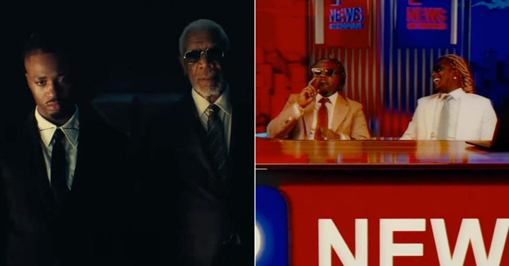 Metro Boomin, Morgan Freeman, Gunna, and Young Thug