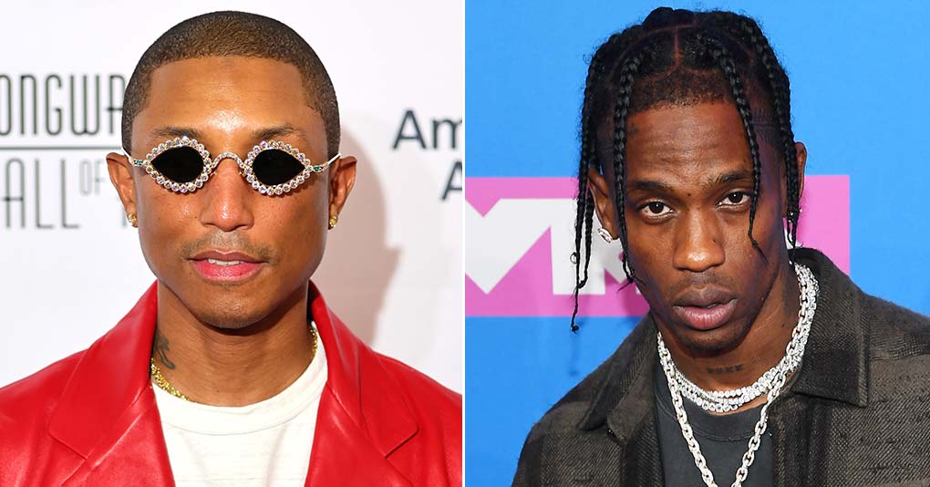 Pharrell Williams and Travis Scott Team Up on 'Down in Atlanta' #PharrellWilliams