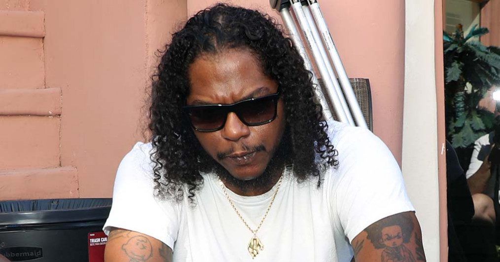 Ab-Soul attends the TDE Pool Party at a private residence