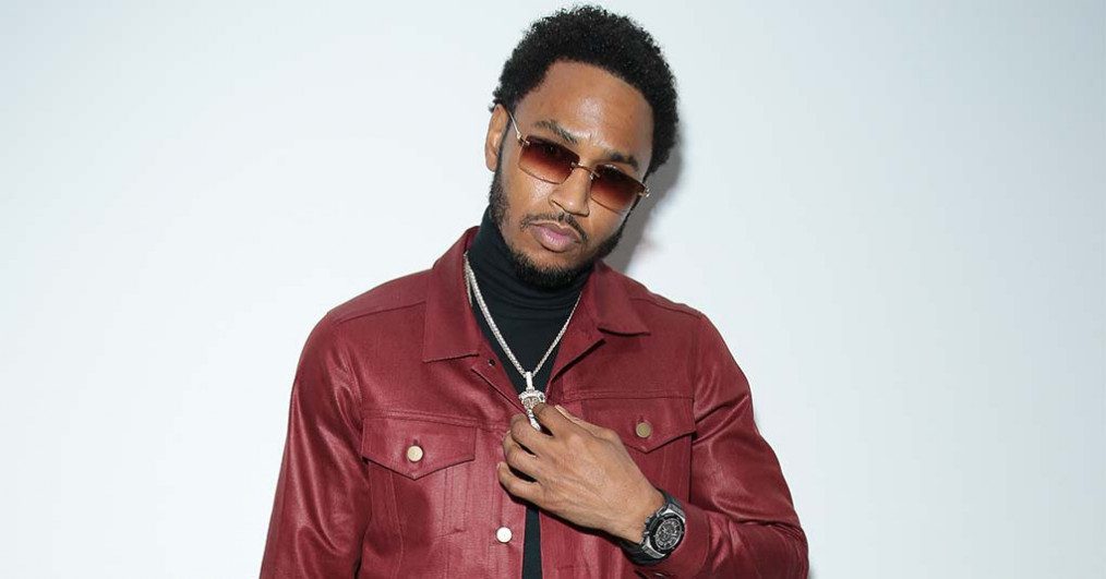 Trey Songz attends his virtual Special Valentine's Day Concert