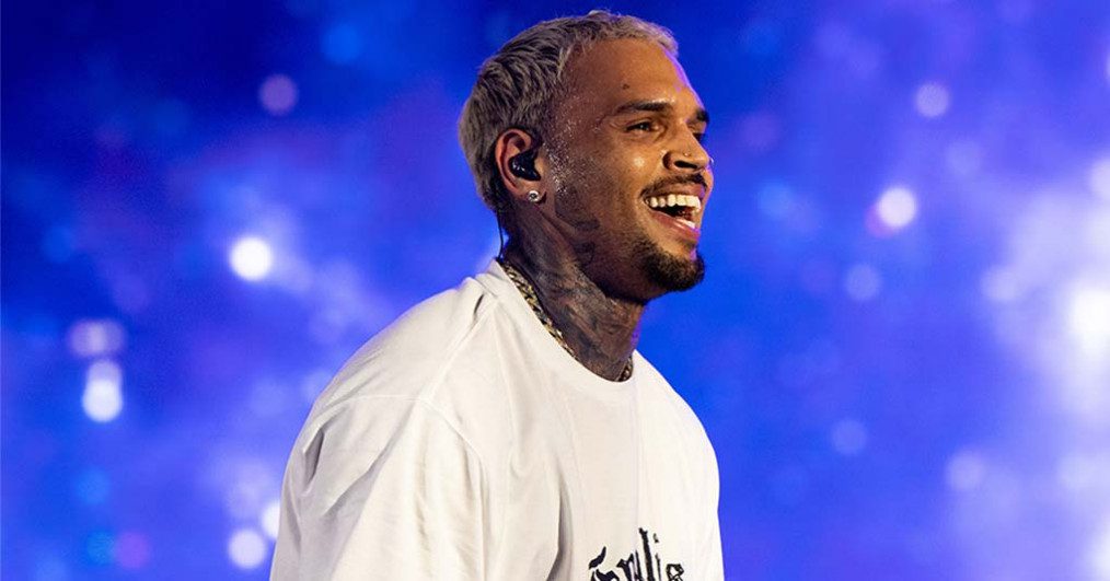 Chris Brown performs onstage during the 1st annual In My Feelz Festival at Banc of California Stadium