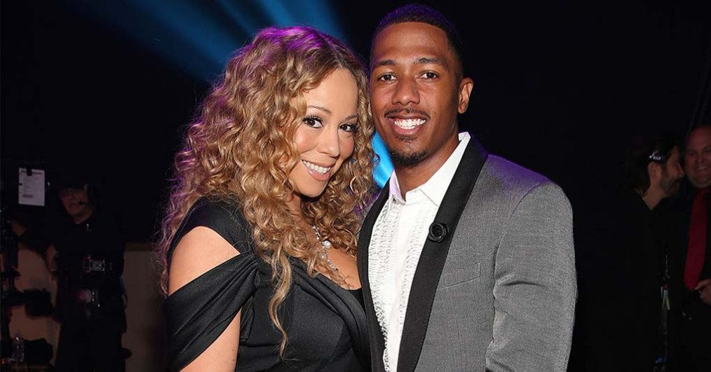 Mariah Carey and Nick Cannon attend Nickelodeon's 2012 TeenNick HALO Awards