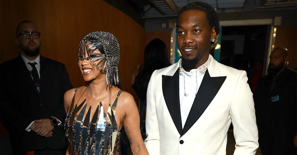 Cardi B Tries to Break Up Fight Between Quavo and Offset at Grammys #Offset