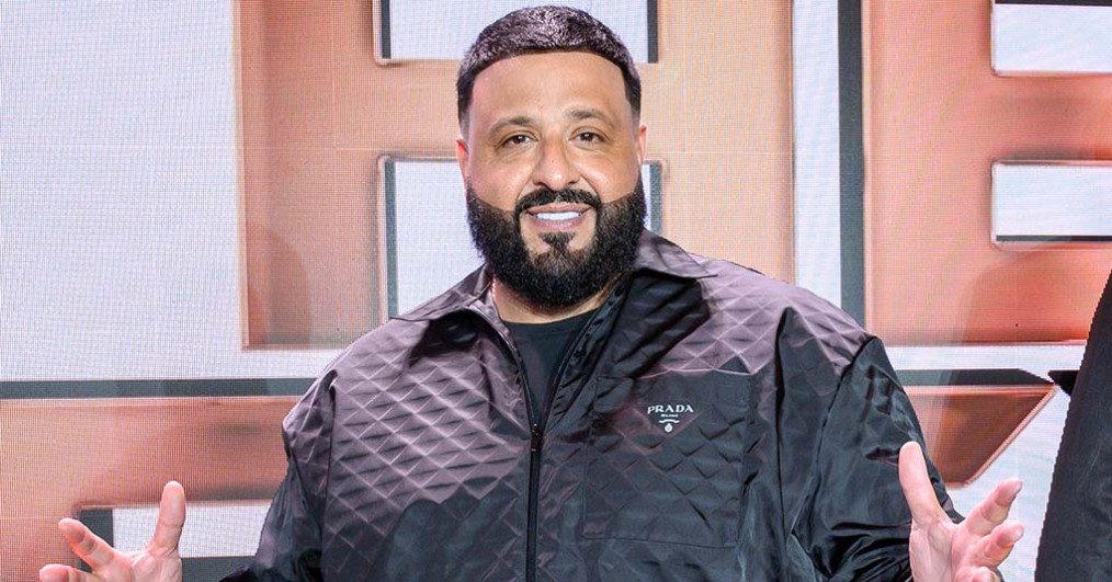 DJ Khaled during a press conference at W South Beach