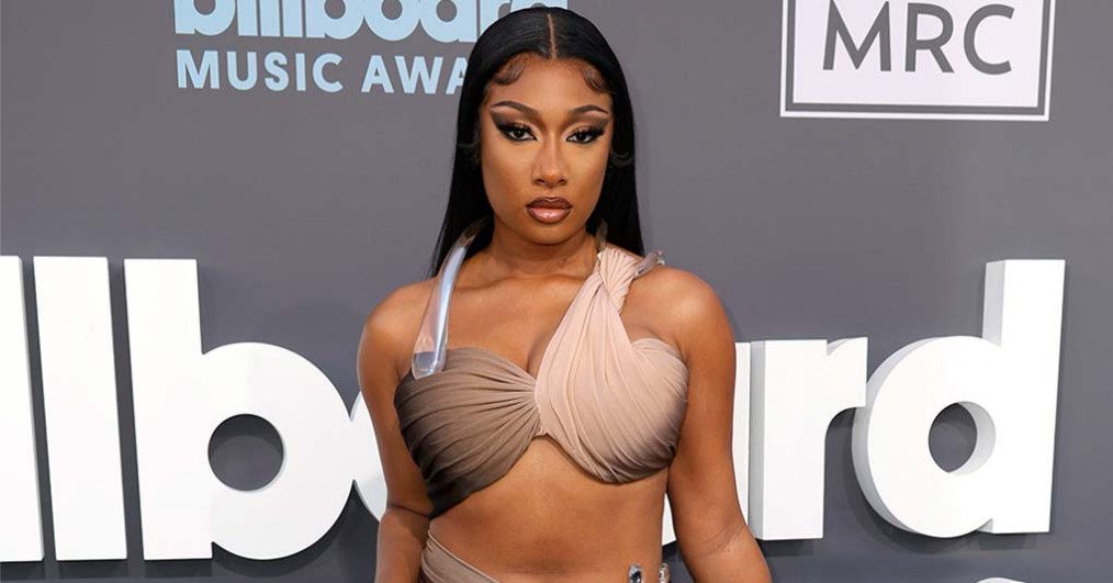 Megan Thee Stallion attends the 2022 Billboard Music Awards at MGM Grand Garden Arena