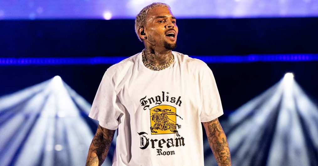 Chris Brown performs onstage during the 1st annual In My Feelz Festival