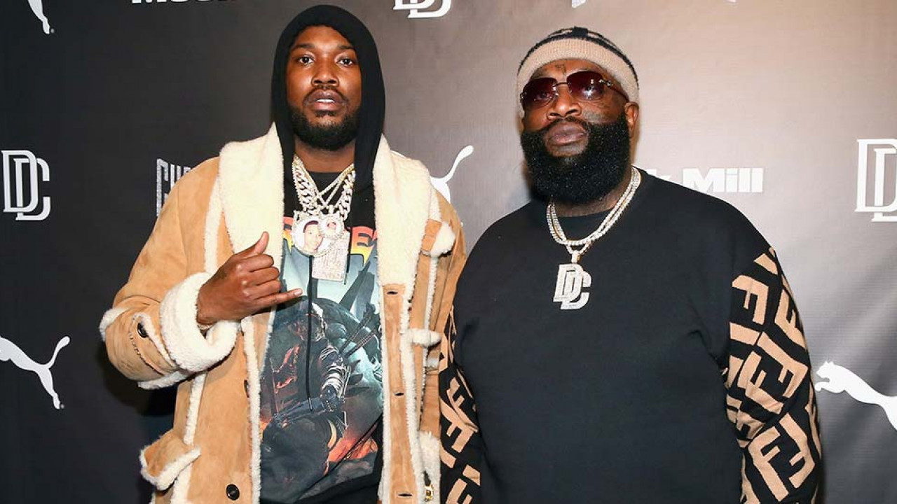 Rick Ross and Meek Mill Hit the Studio, Tease New Collaboration