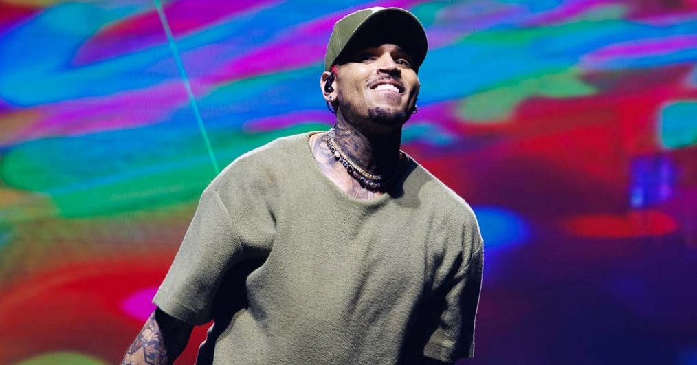 Chris Brown performs at The O2 Arena