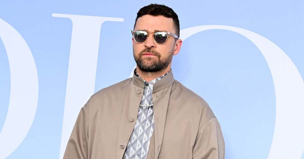 Justin Timberlake attends the Dior Homme Menswear Spring Summer 2023 show as part of Paris Fashion Week