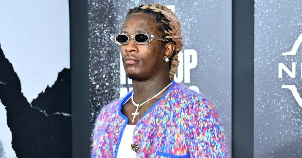 Young Thug attends the 2021 BET Hip Hop Awards at Cobb Energy Performing Arts Center