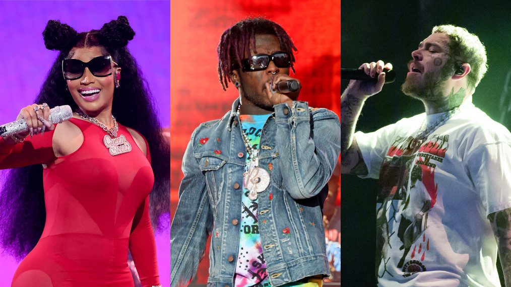 Nicki Minaj, Lil Uzi Vert and Post Malone