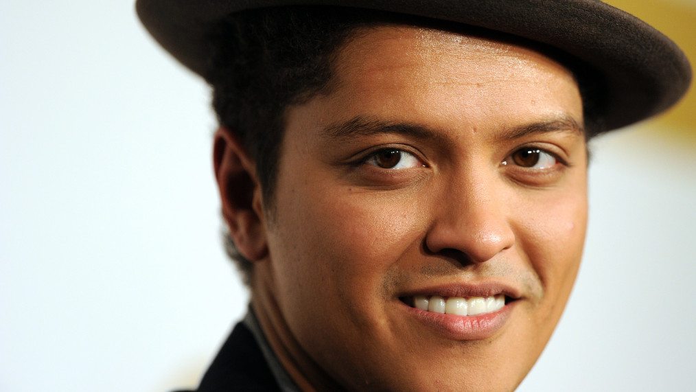 Singer Bruno Mars