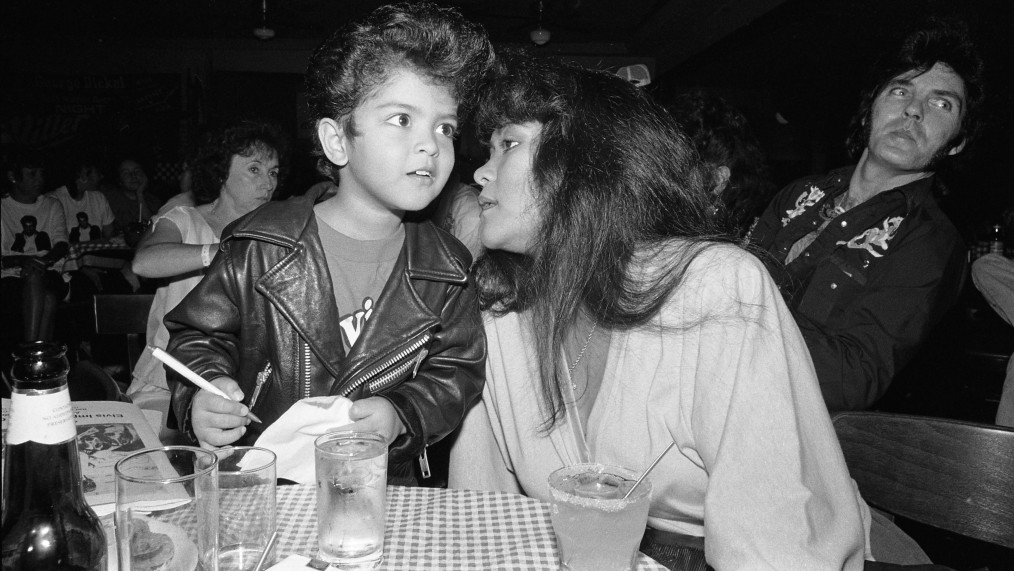 Bruno Mars & his mother, Bernadette Hernandez