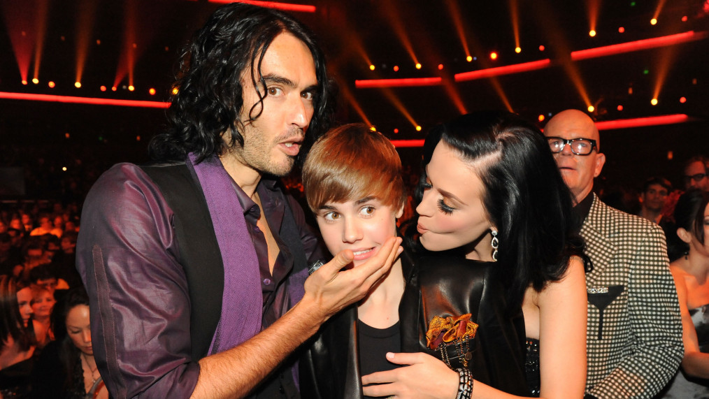 Russell Brand, Katy Perry, & Justin Bieber