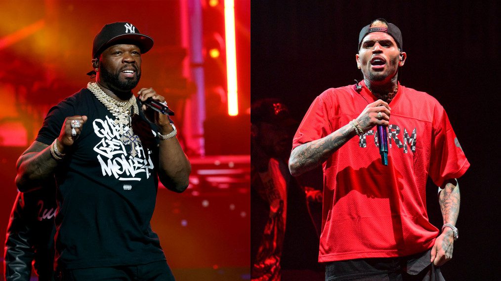 50 Cent and Chris Brown
