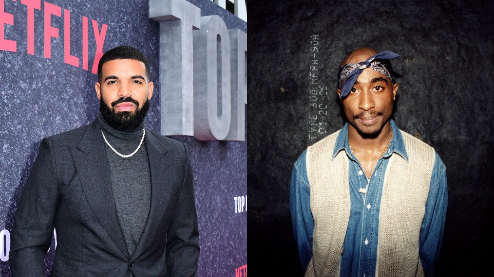 Drake and Tupac Shakur