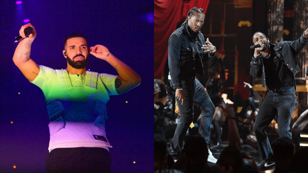 Drake, Future, and Kendrick Lamar