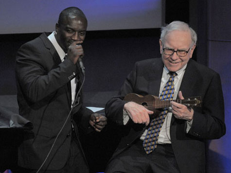 Akon and Warren Buffett