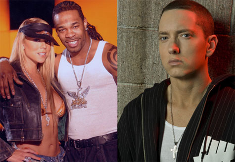 Mariah Carey, Busta Rhymes, and Eminem
