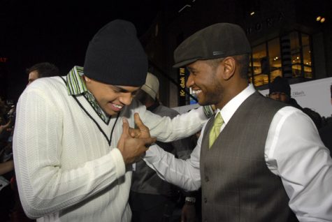 Chris Brown and Usher