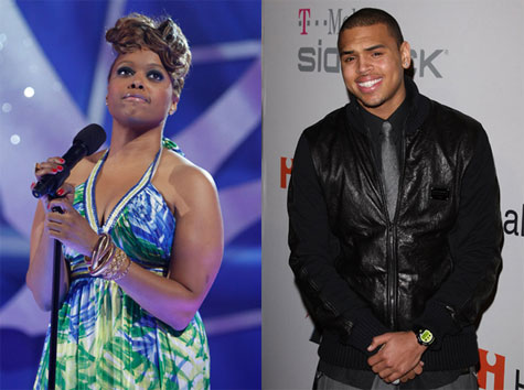 Chrisette Michele and Chris Brown
