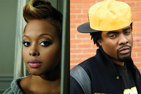Chrisette Michele and Wale
