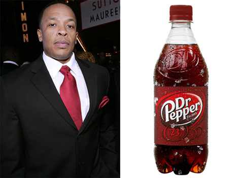 Dr. Dre and Dr. Pepper