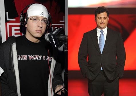 Eminem and Jimmy Kimmel