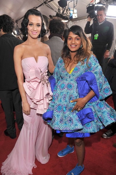 Katy Perry and M.I.A.
