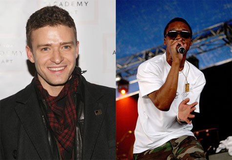 Justin Timberlake and Lupe Fiasco