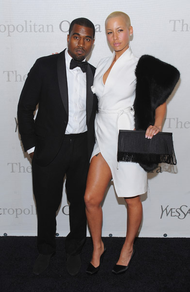 Kanye West and Amber Rose