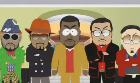 Kanye West on South Park