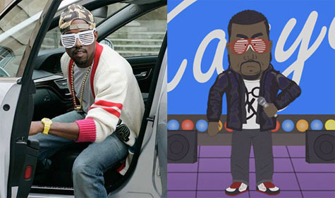 Kanye West vs. South Park